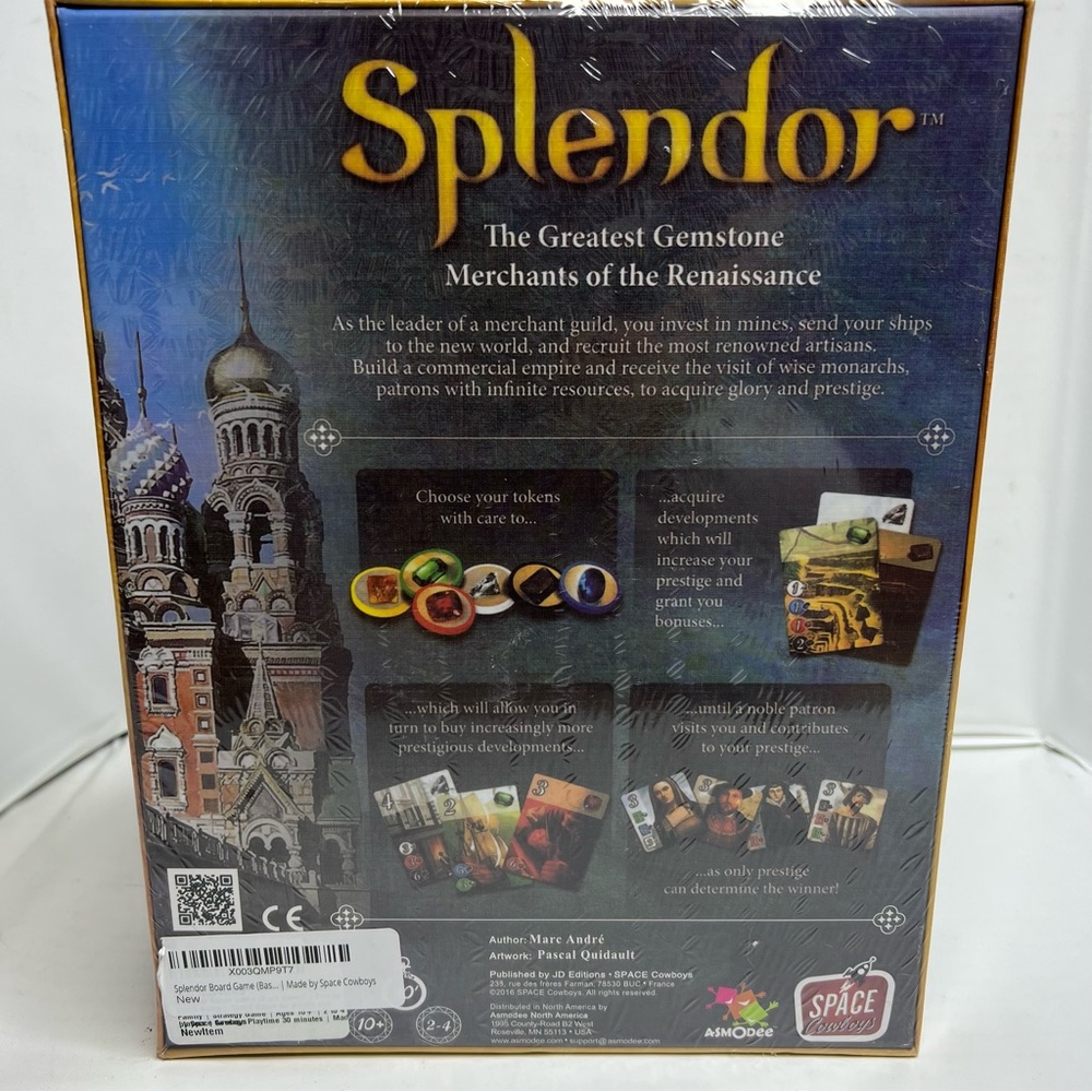 Splendor Board Game (Base Game) - Picture 2 of 5